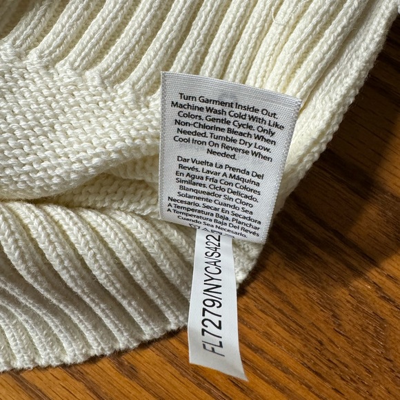 Free Assembly Fair Isle Sweater Turtleneck Mini Dress Women’s Cotton Wool Size L - Picture 11 of 11